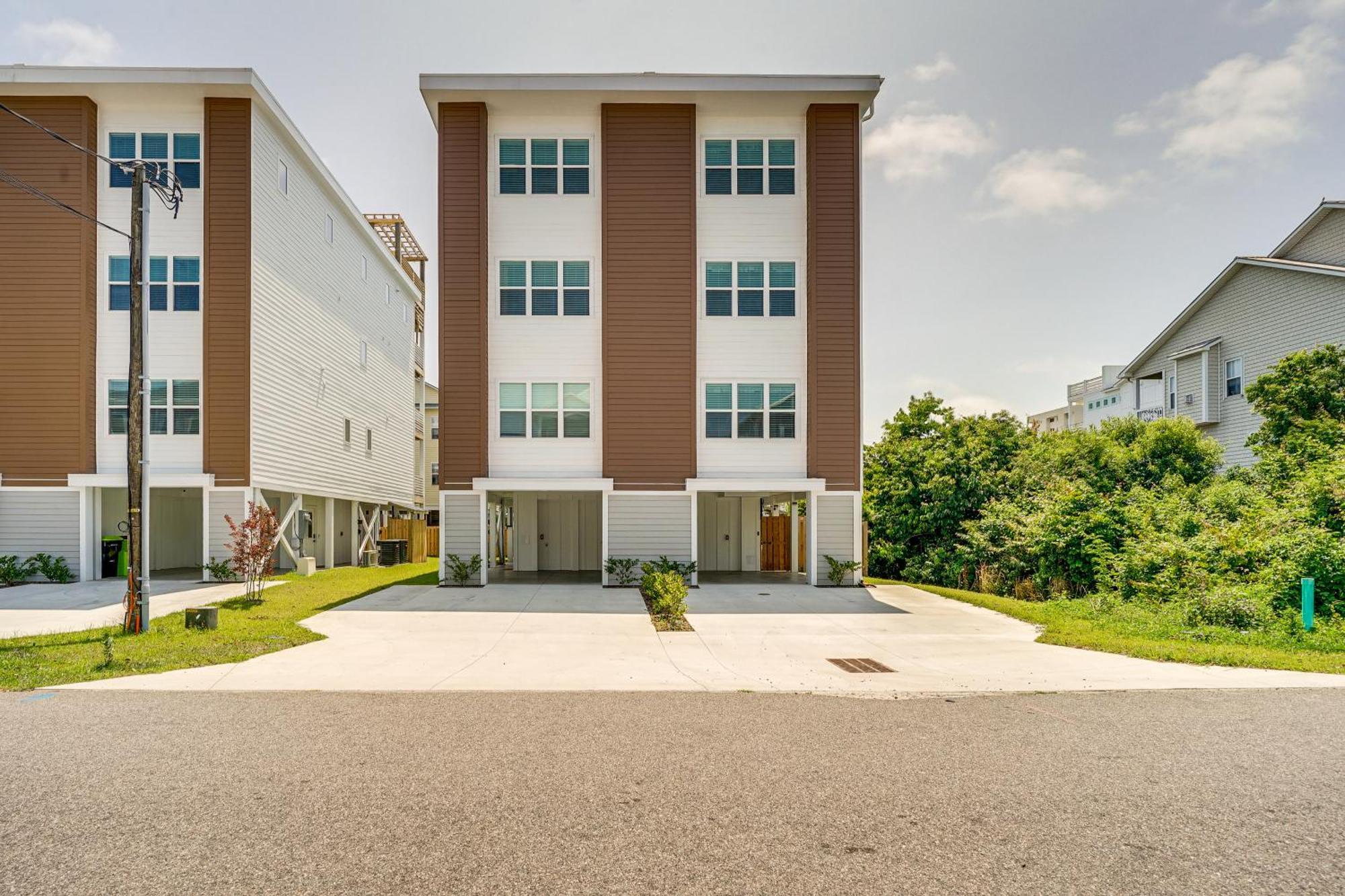 Carolina Beach Vacation Rental With Rooftop Terrace Bagian luar foto